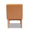 Baxton Studio Arvid Mid-Century Modern Tan Faux Leather and Walnut Brown Finished Wood Dining Chair 175-10838-Zoro - alternate 6